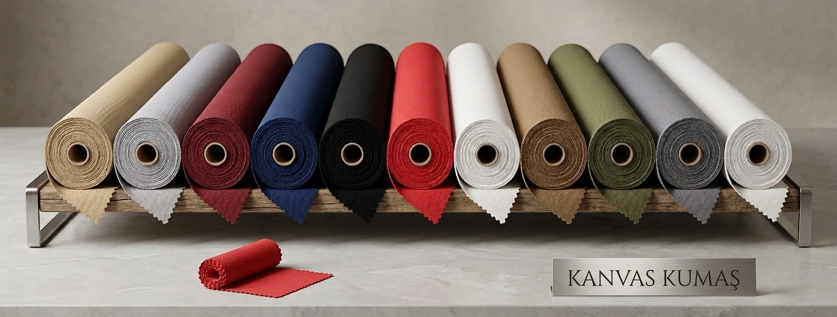 Dayanıklı Döşemelik ve Çantalık Kanvas Kumaş Modelleri
