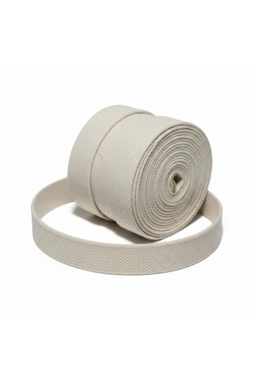 2.5 Cm Dar Dokuma Pamuk (Cotton) Kolon Şerit - 80 Metre